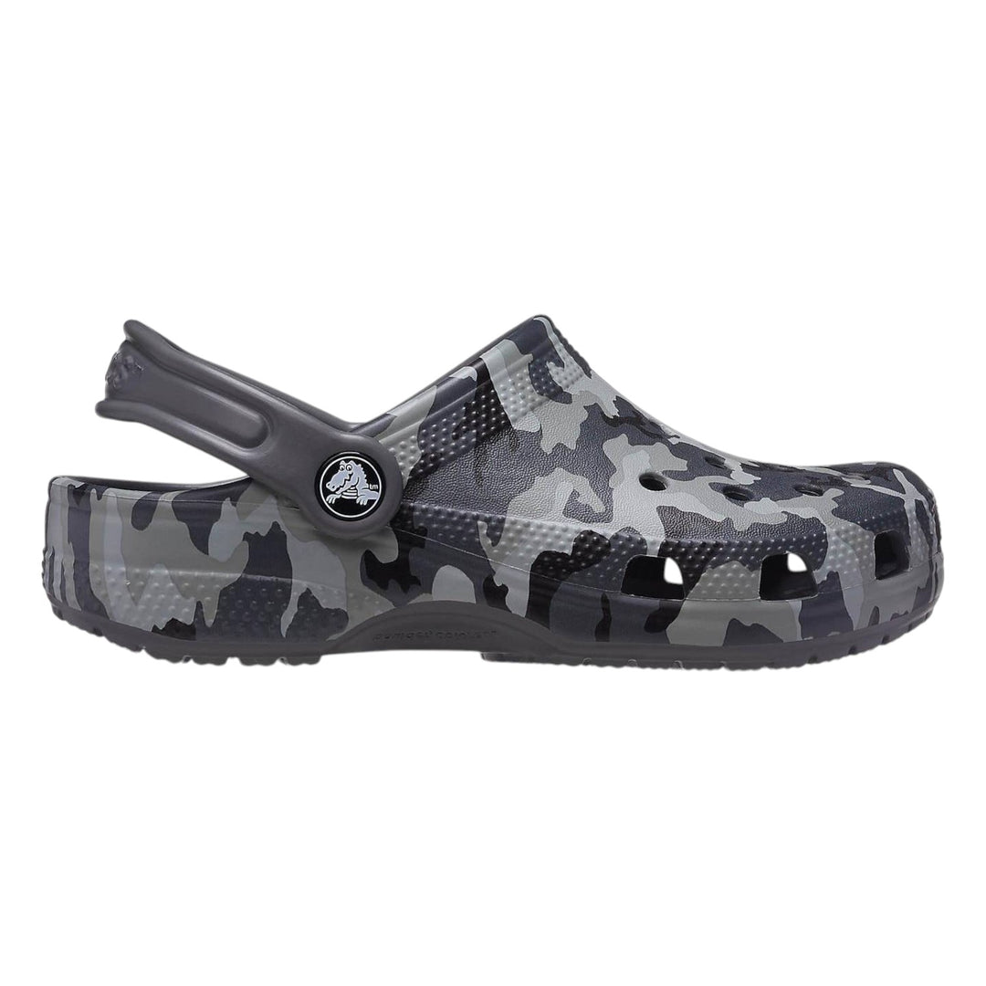 Crocs Classic Toddlers Camo Black/Slate Grey
