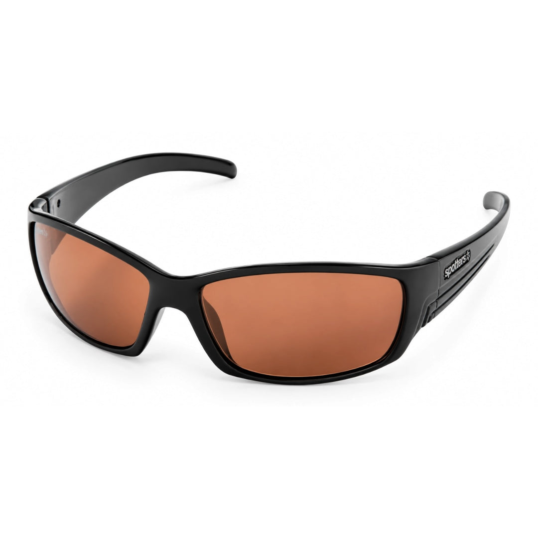 Spotters Fury Gloss Black Sunglasses