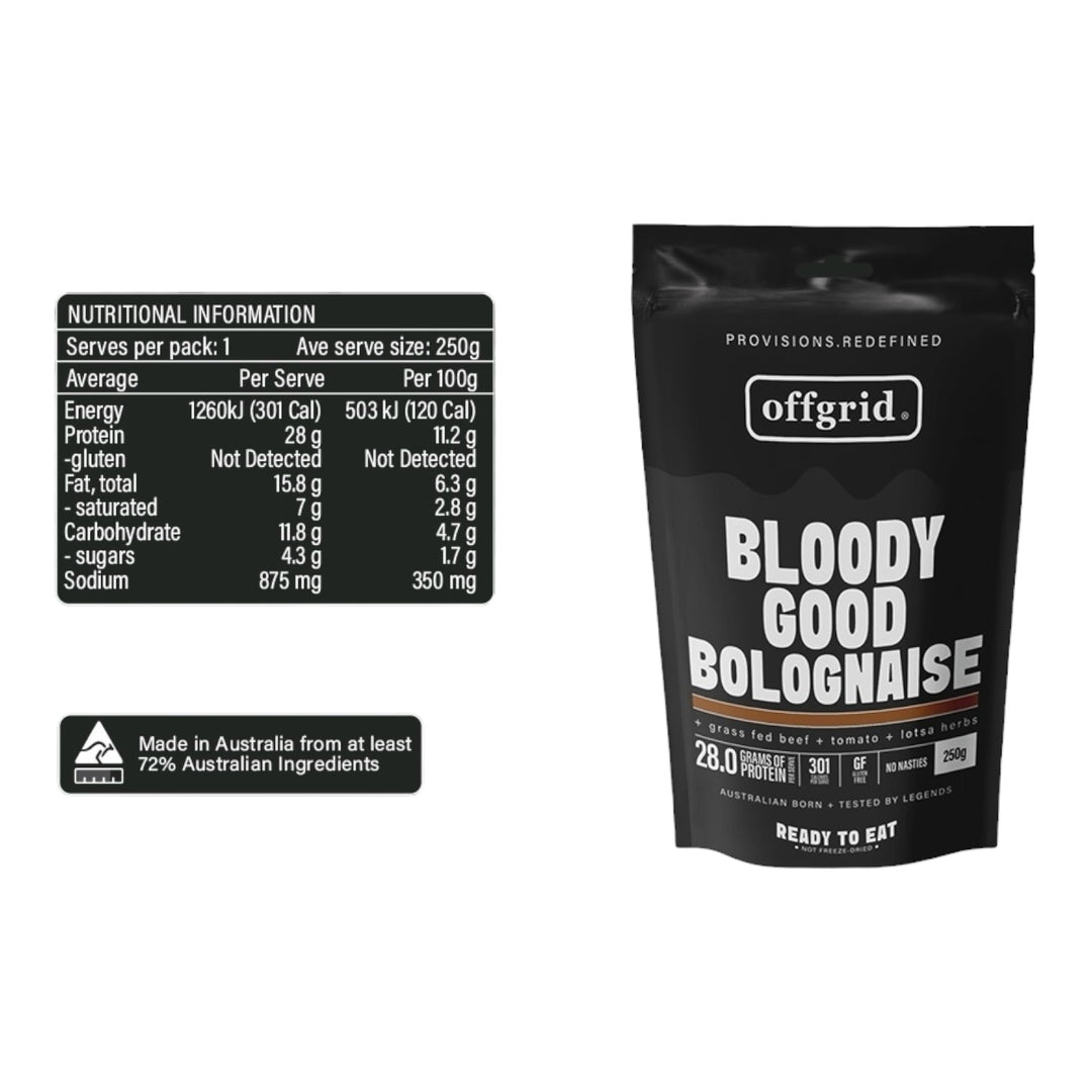 Offgrid Bloody Good Bolognaise