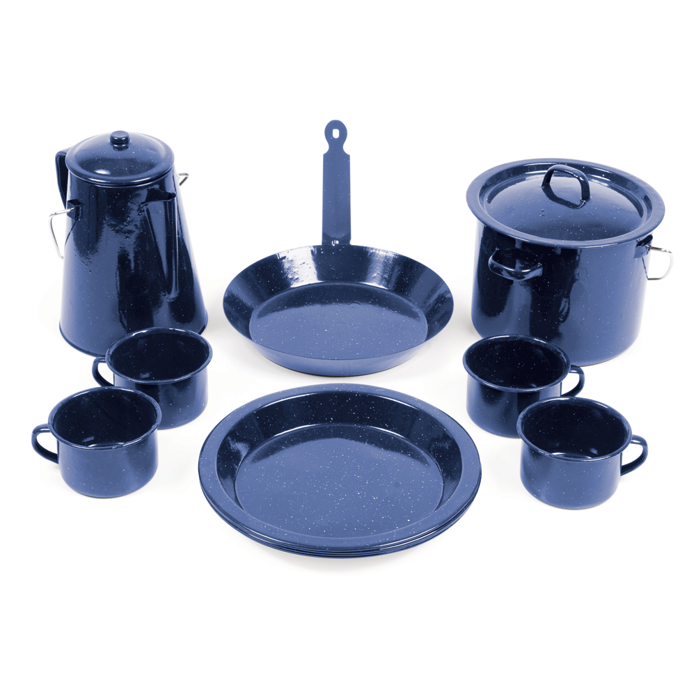 CAMPFIRE ENAMEL COOKWARE SET