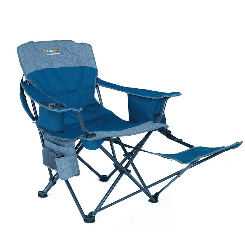 OZTRAIL MONARCH FOOTREST CHAIR