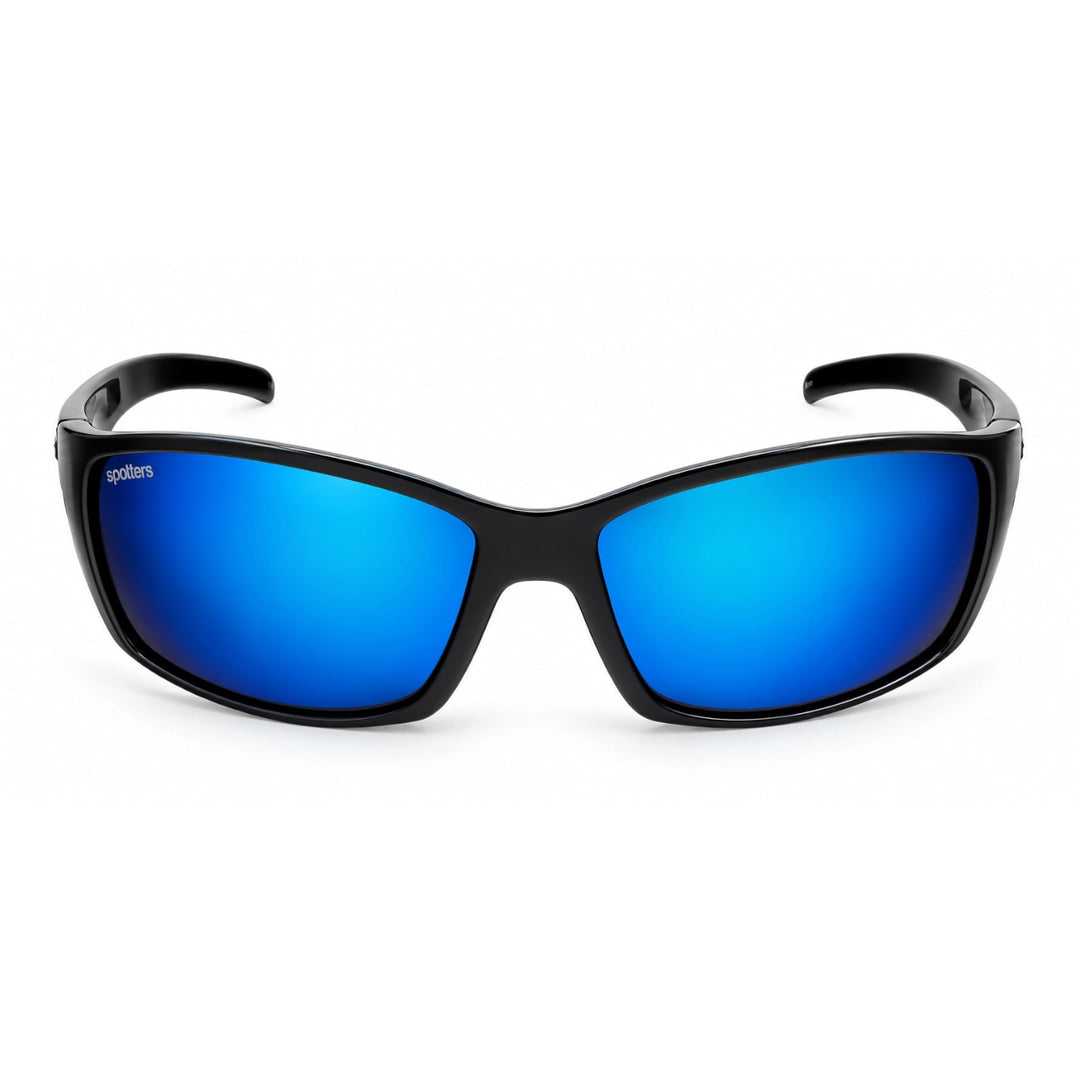 Spotters Fury Gloss Black Sunglasses