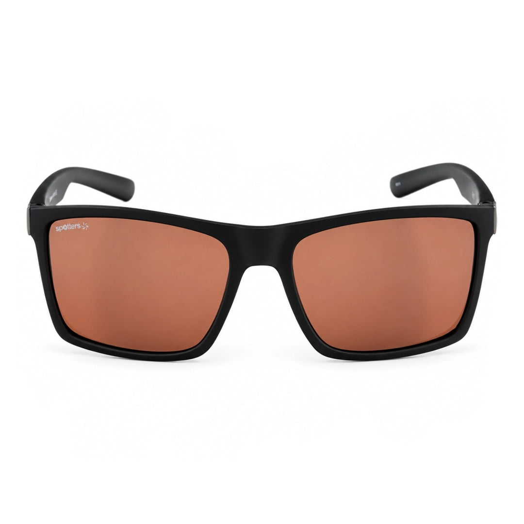Spotters Riot Matt Black Sunglasses
