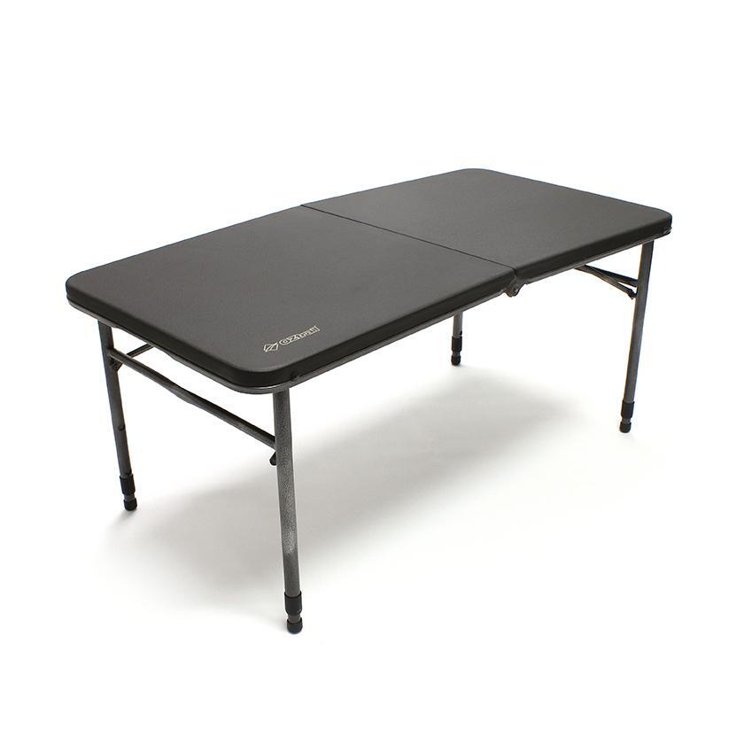 OZTRAIL 120CM IRONSIDE FOLD IN HALF TABLE