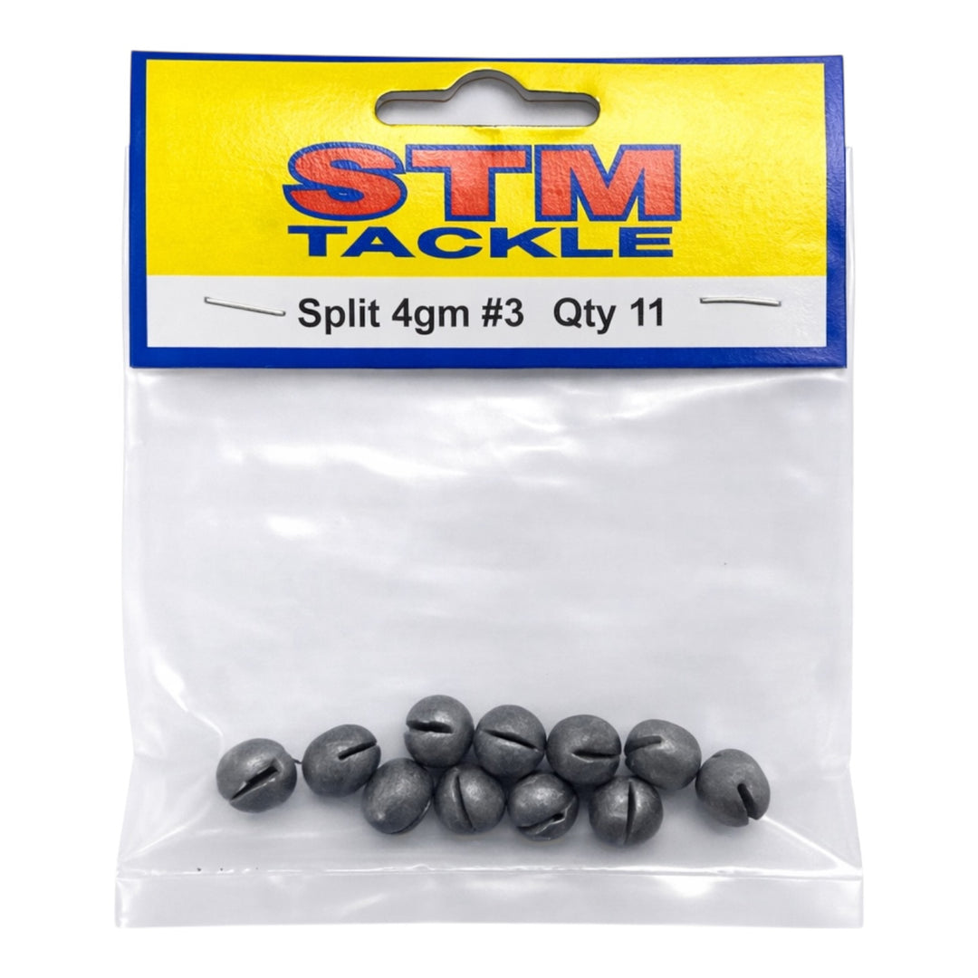 STM Tackle Split Shot Sinkers #3