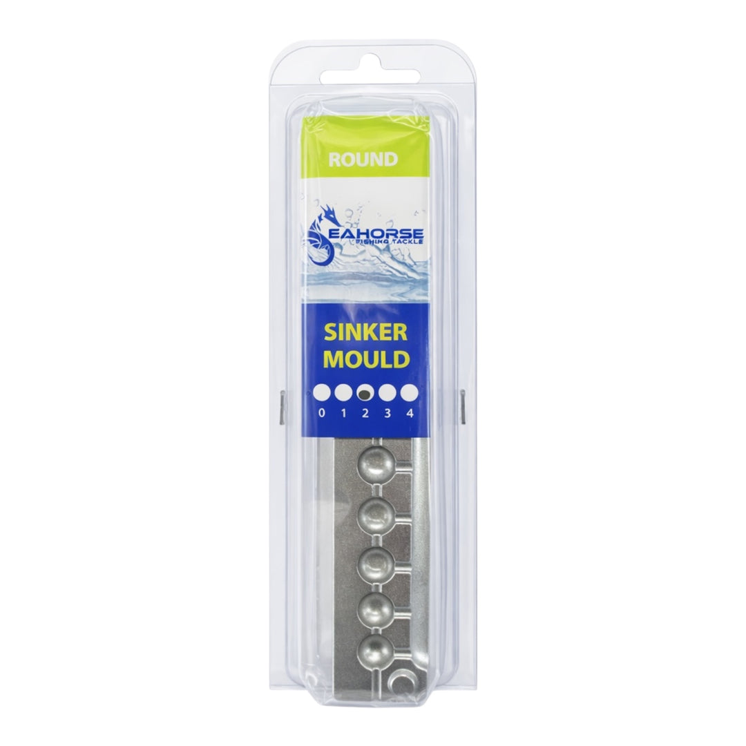 Seahorse Round Sinker Mould #2