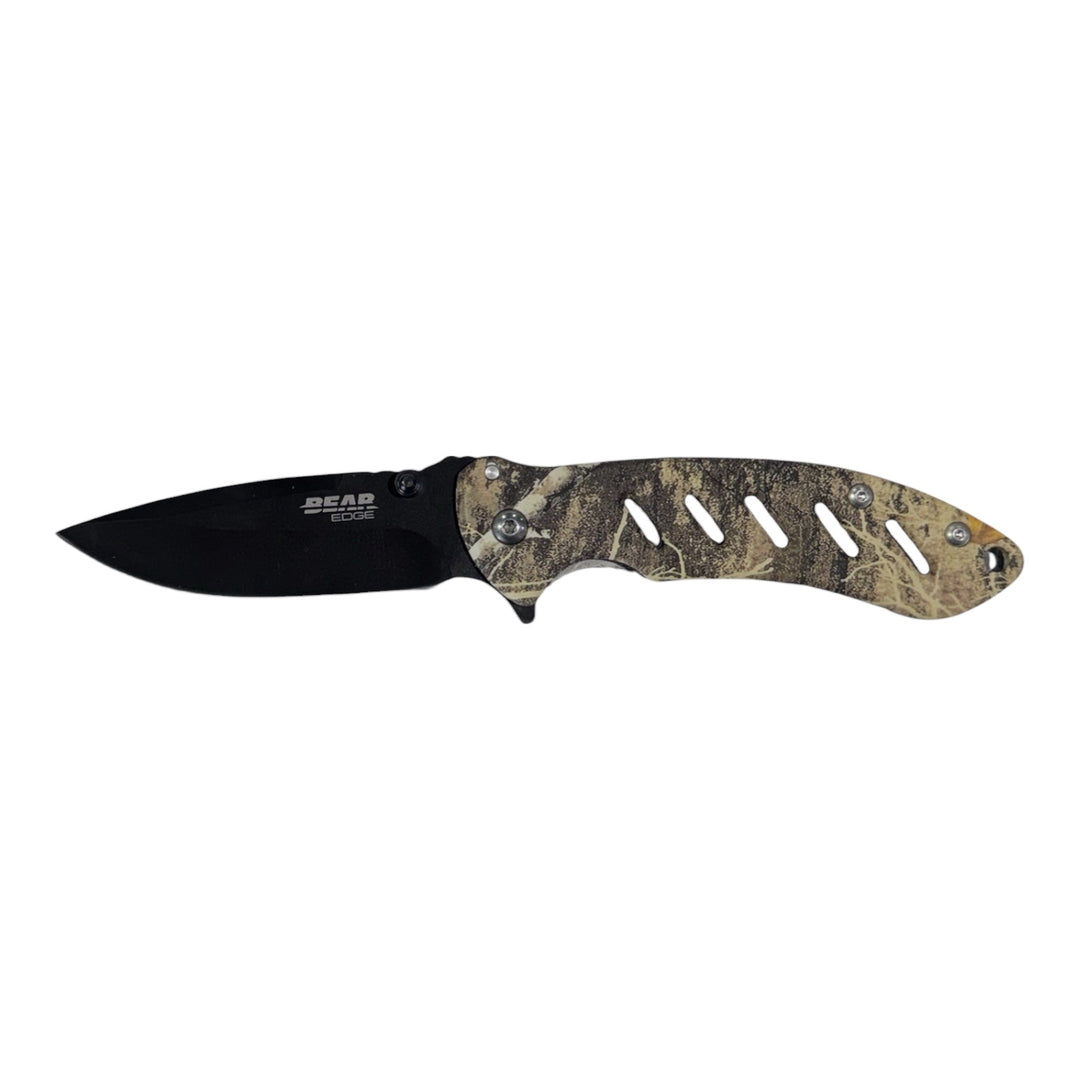 Bear Edge Camouflage Knife