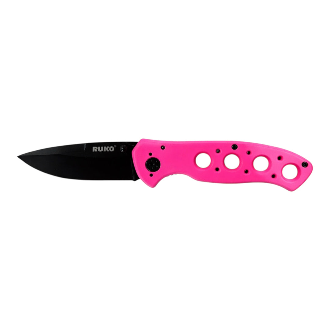 Ruko Pink Folding Knife