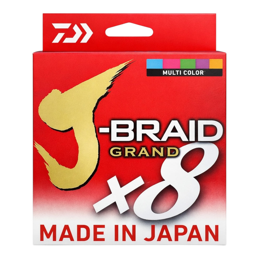 Daiwa J-Braid Grand X8 Multi Colour Braid