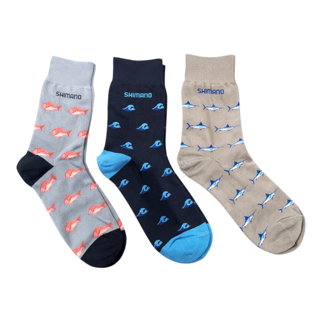 SHIMANO 3PC DRESS SOCK PACK