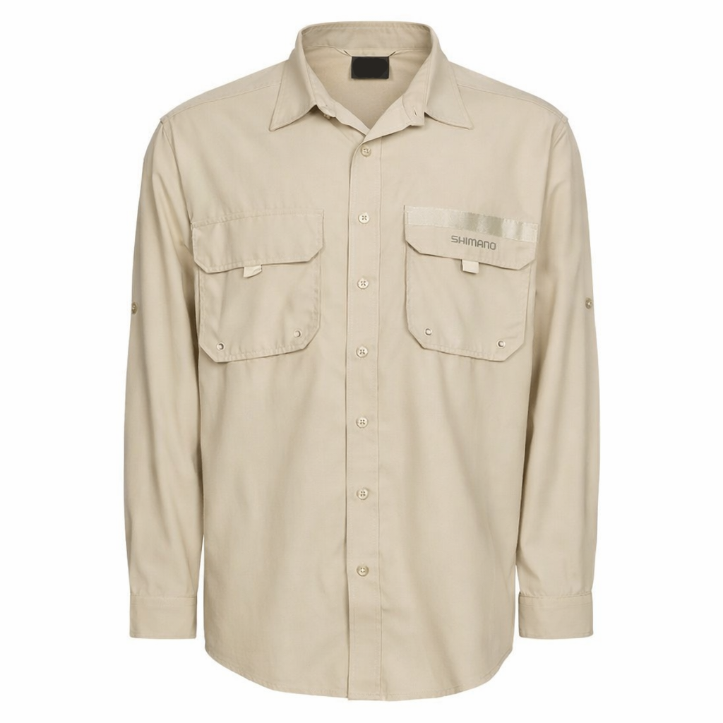 Shimano Mens Vented Fishing Shirt
