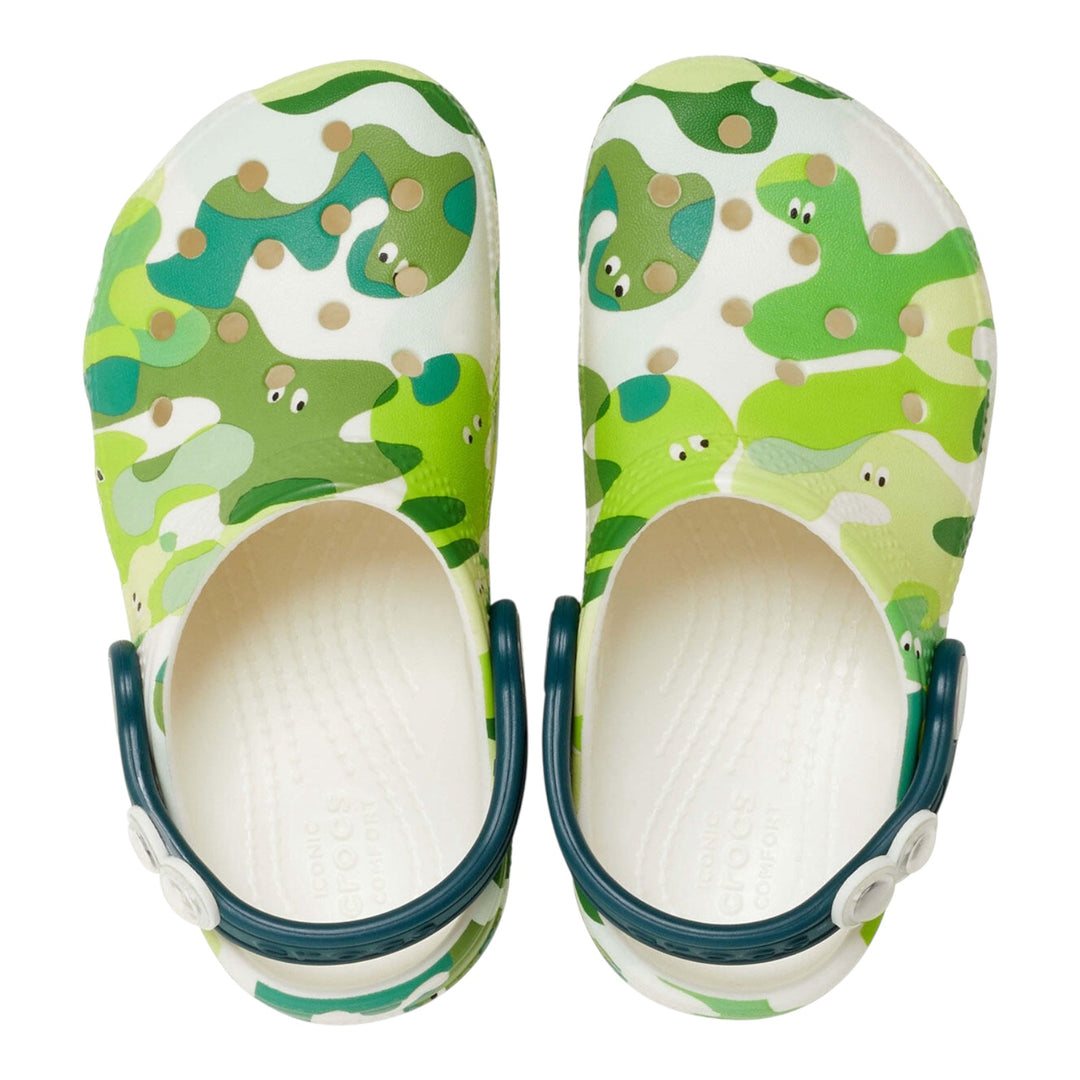 CROCS CLASSIC TODDLERS GLOW SLIME MONSTERS