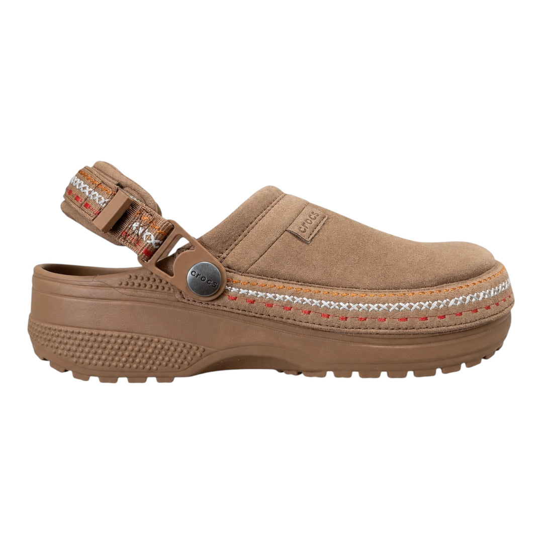 Crocs Crafted Vegan Suede Stitch Sepia