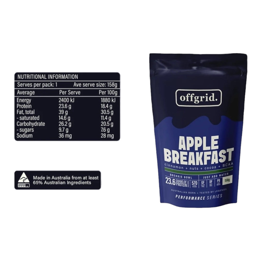 Offgrid Apple Breakfast