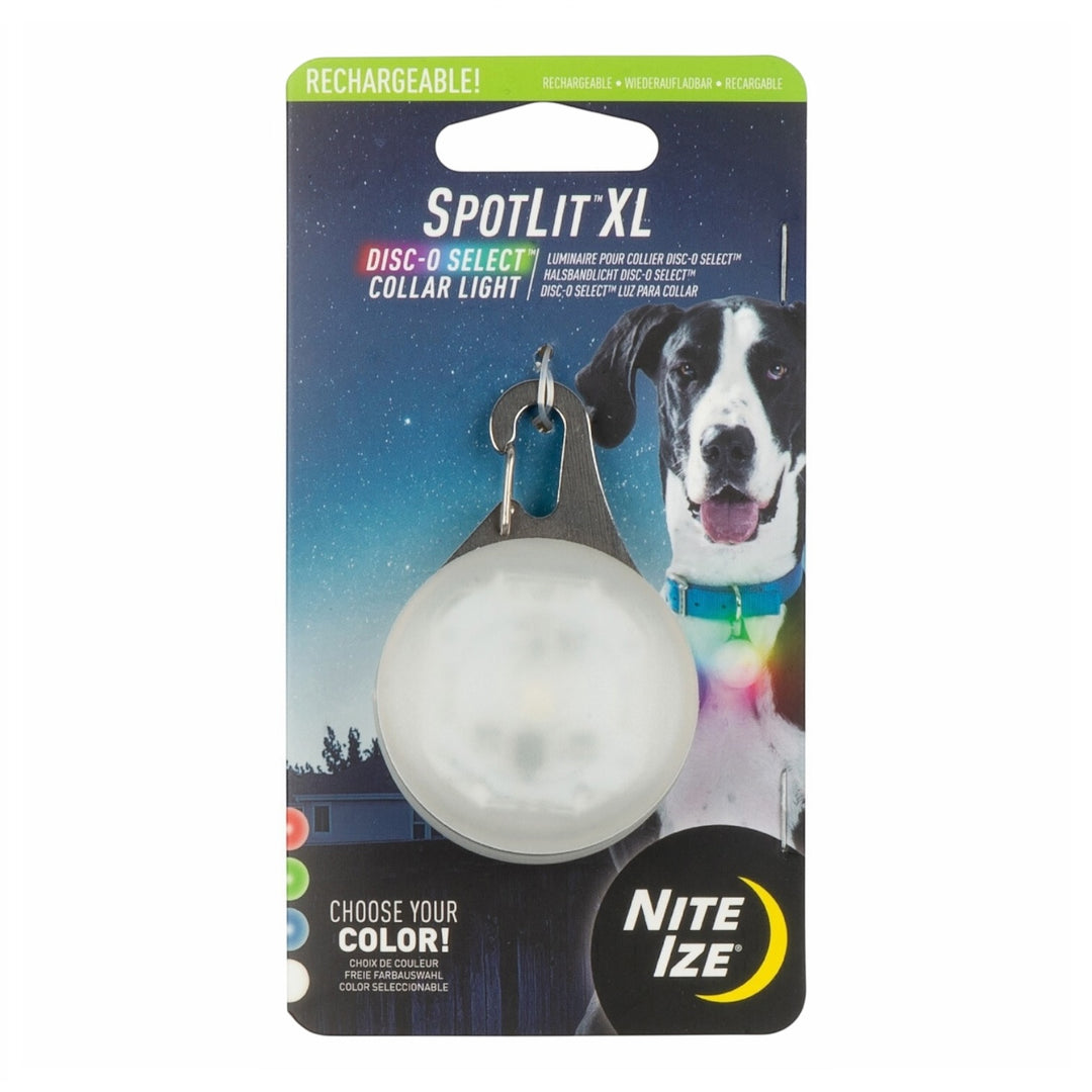 NIte Ize SpotLit Disc-O Select Collar Light XL