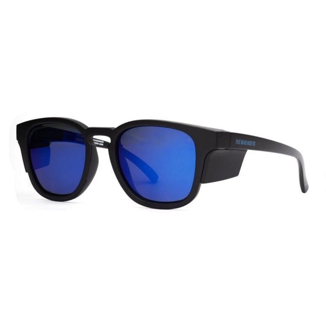 Liive Angler Blue Mirror Polarised Safety Sunglasses