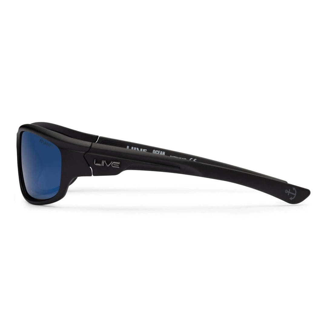 Liive Bream Blue Mirror Polarised Sunglasses