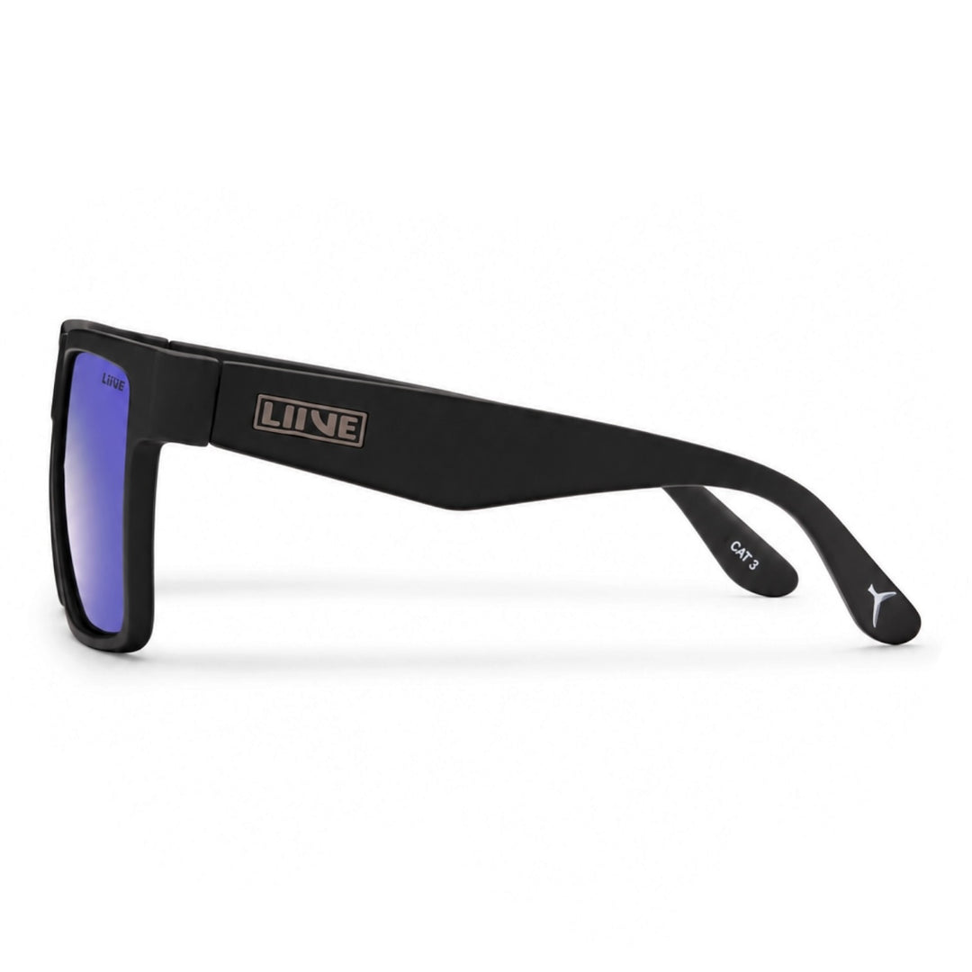 Liive Greed Blue Mirror Polarised Floating Sunglasses
