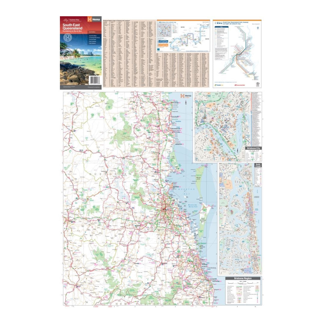 Hema Map South East Queensland