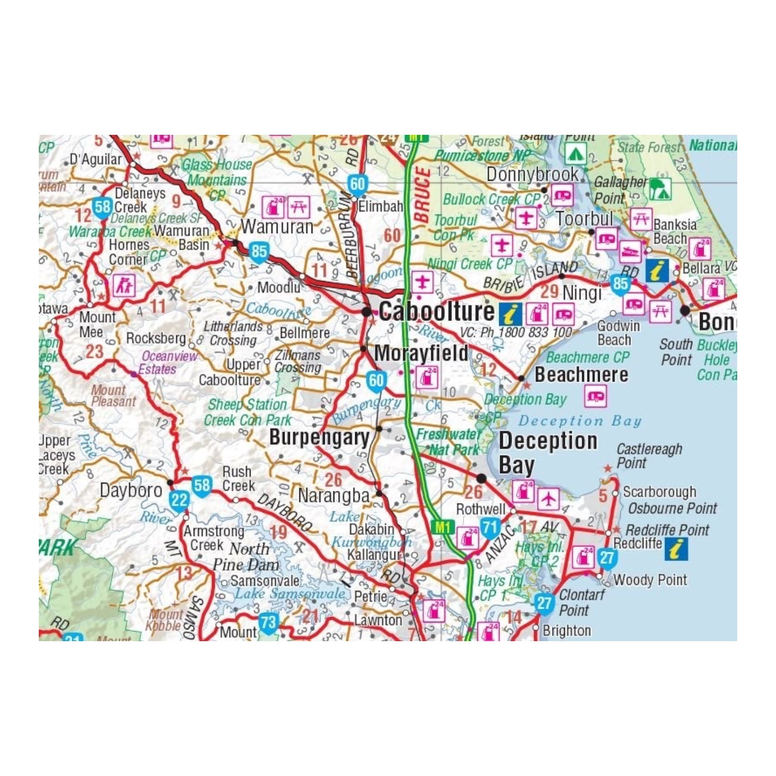 HEMA MAP SOUTH EAST QUEENSLAND