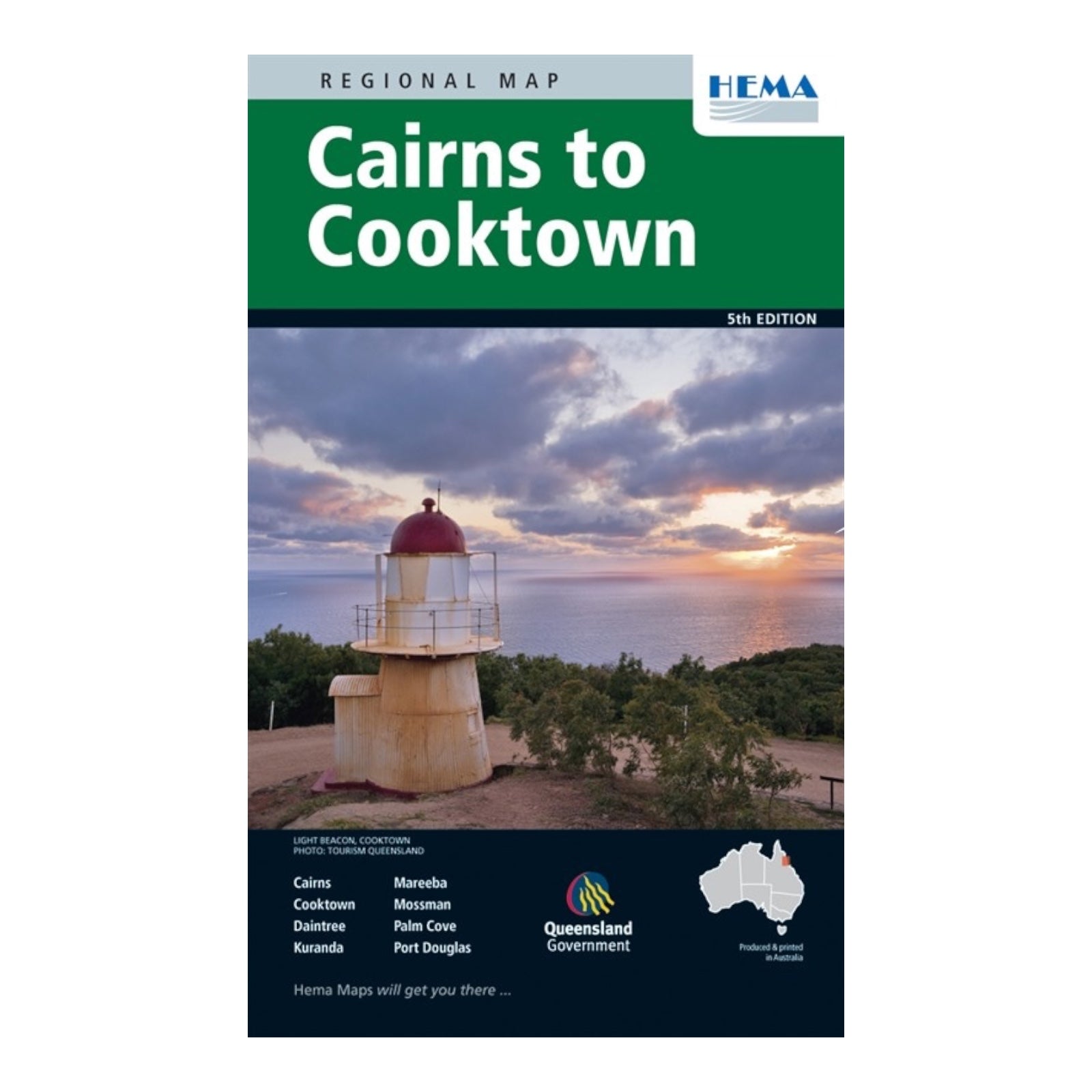 HEMA MAP CAIRNS TO COOKTOWN