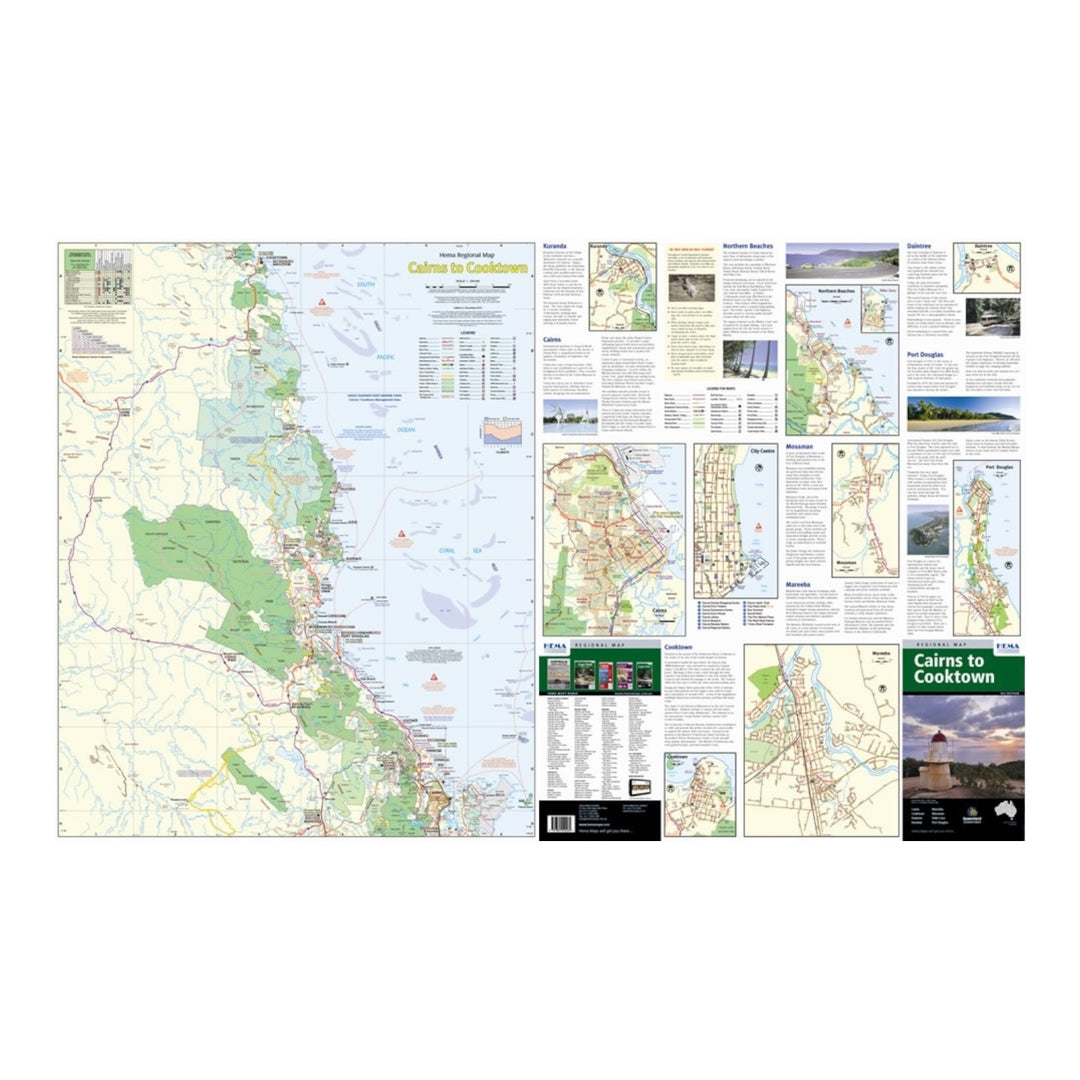 Hema Map Cairns To Cooktown