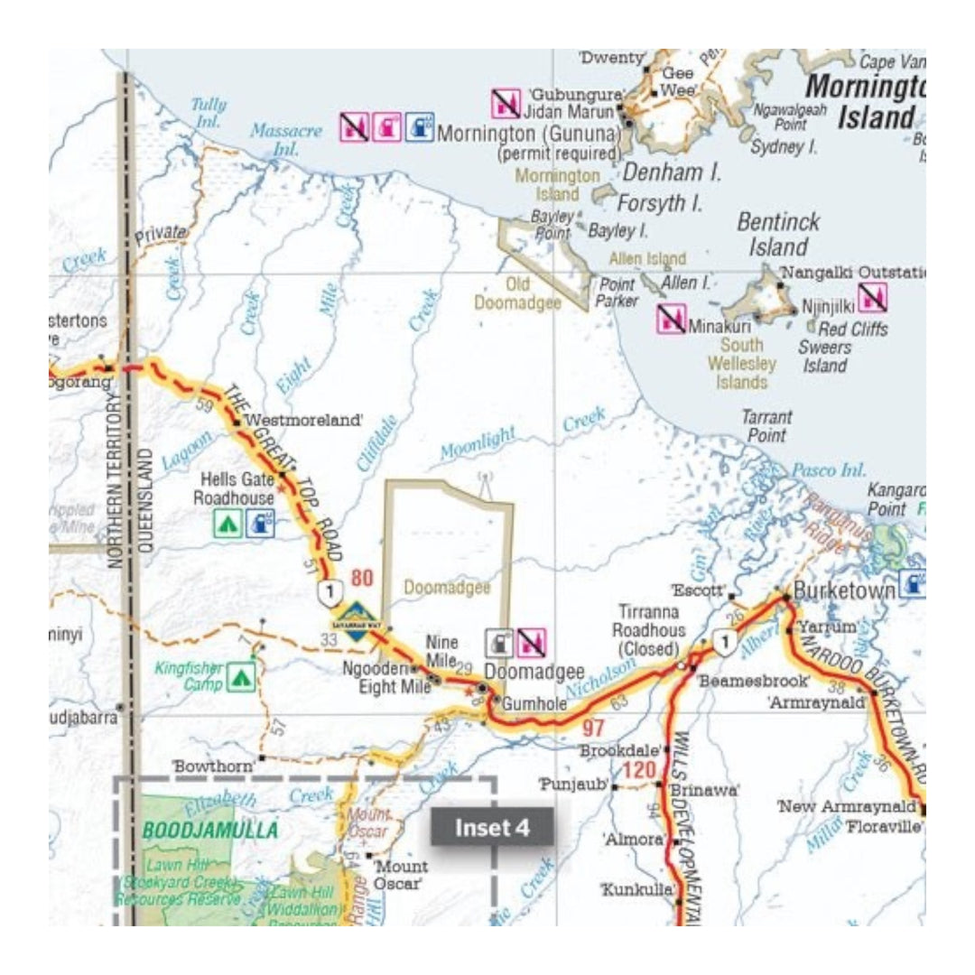 Hema Map Cairns To Broome