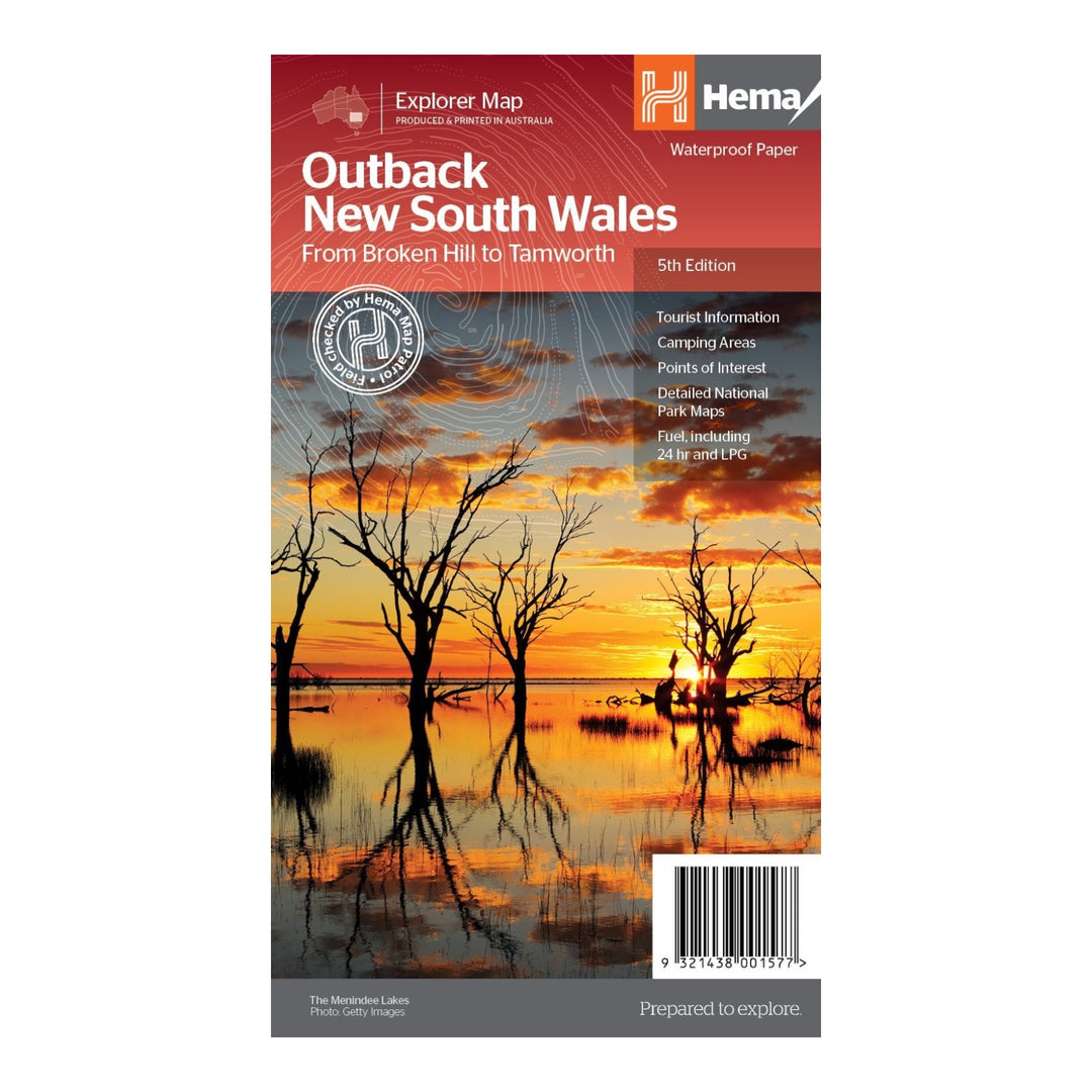 HEMA MAP OUTBACK NEW SOUTH WALES