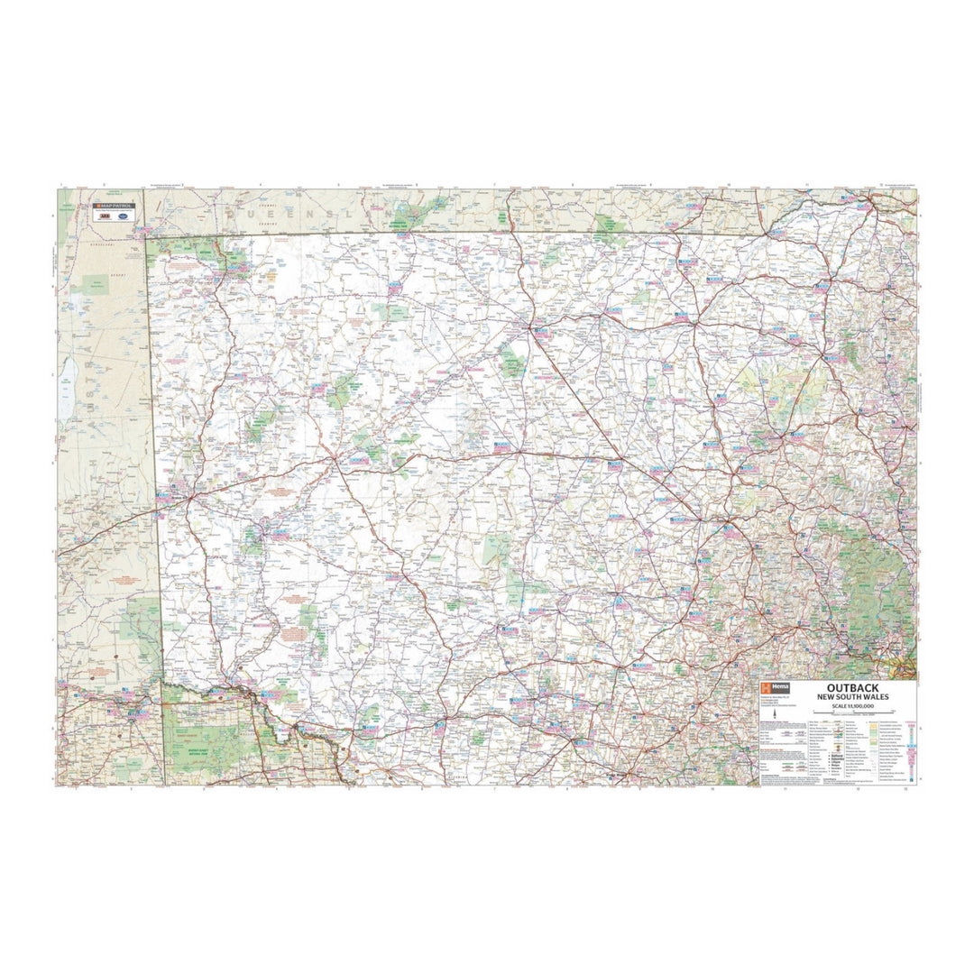 HEMA MAP OUTBACK NEW SOUTH WALES