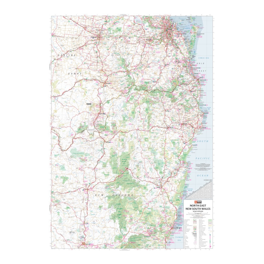 Hema Map North East New South Wales