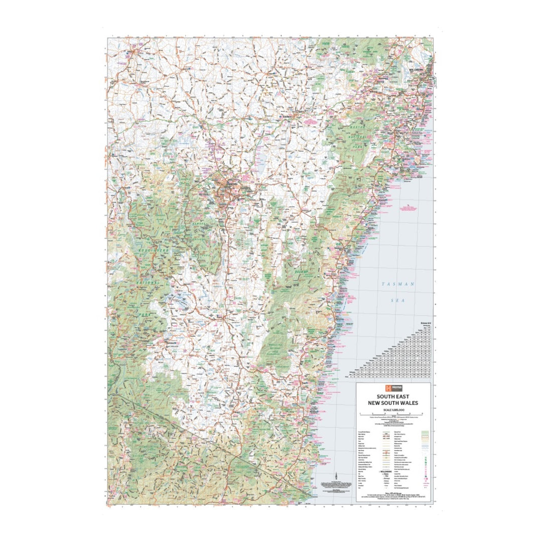 Hema Map South East New South Wales