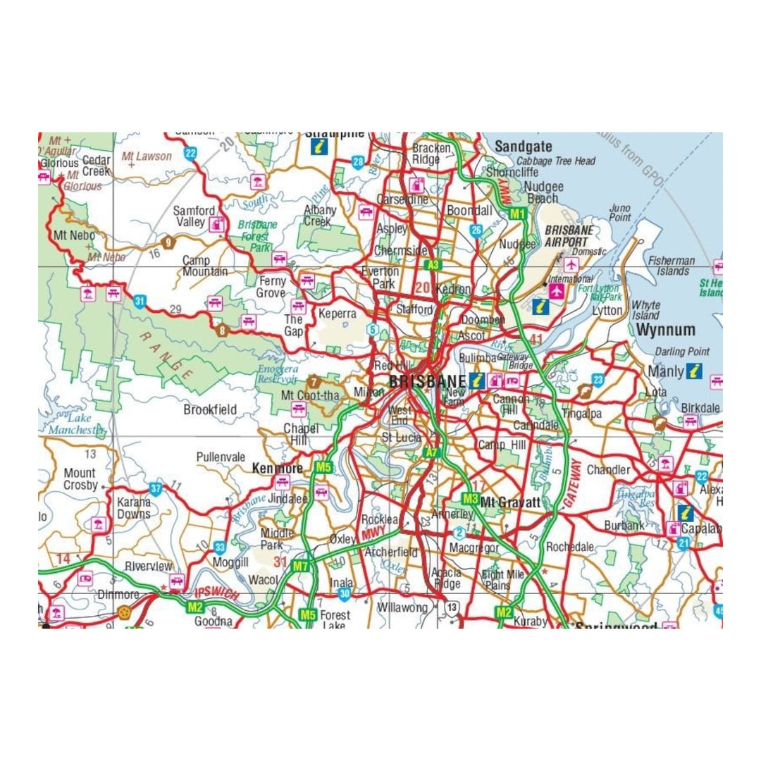 Hema Map South East Queensland