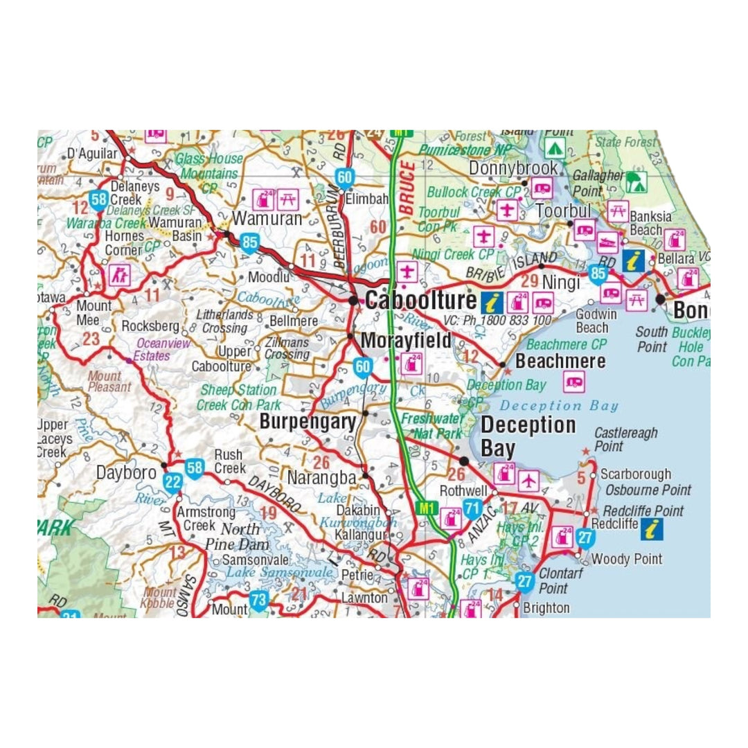 Hema Map South East Queensland