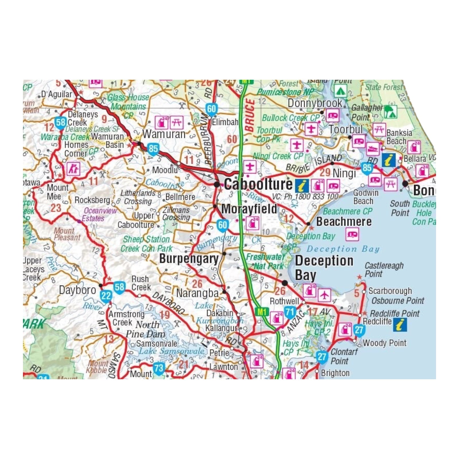 HEMA MAP SOUTH EAST QUEENSLAND