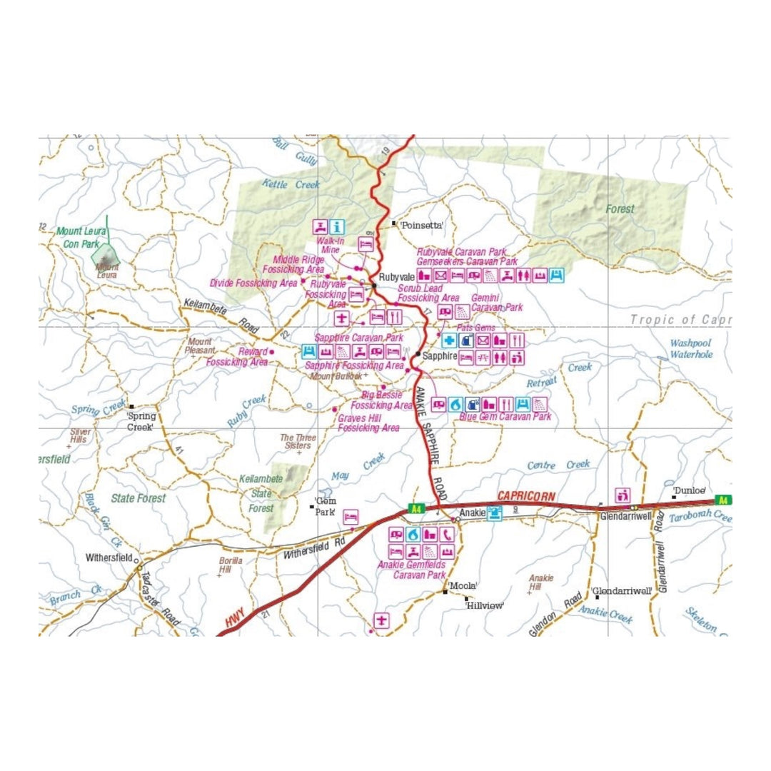 HEMA MAP CENTRAL QUEENSLAND