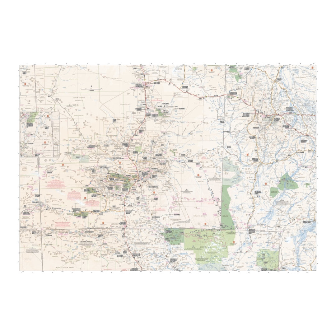 Hema Map Central Australia
