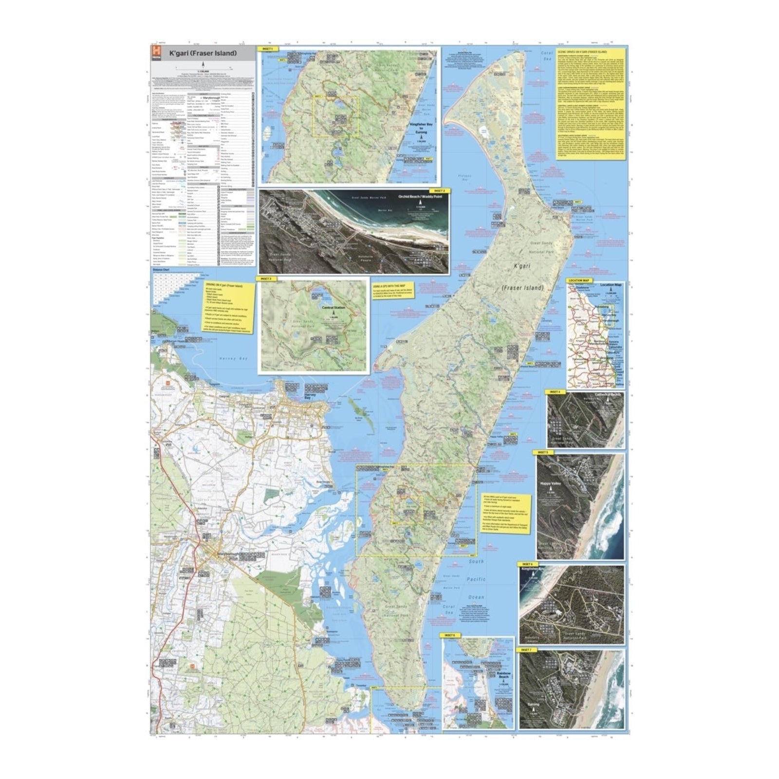 HEMA MAP FRASER ISLAND