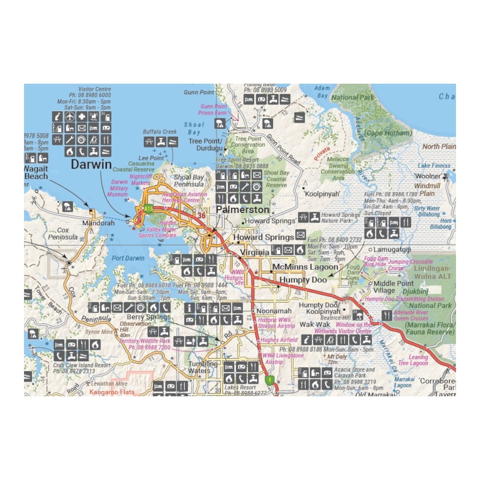 HEMA MAP NORTHERN TERRITORY