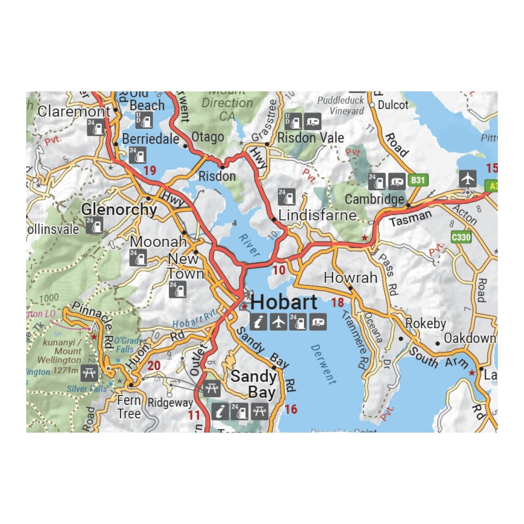 HEMA MAP TASMANIA