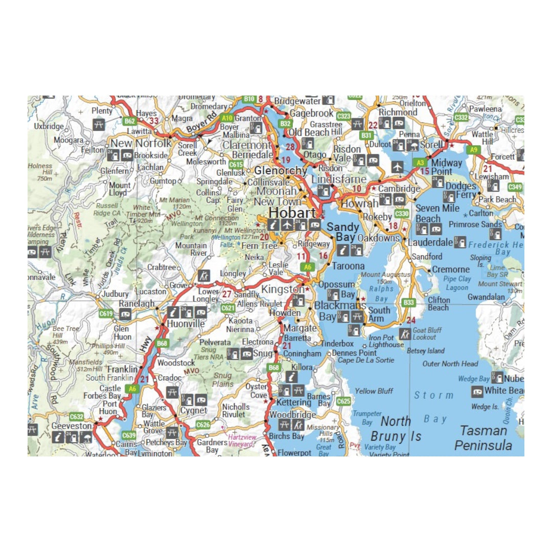 HEMA MAP TASMANIA