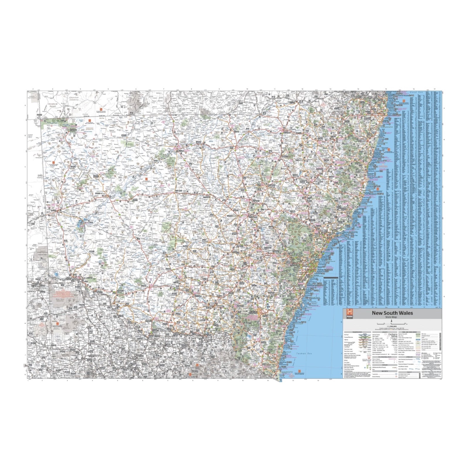 HEMA MAP NEW SOUTH WALES
