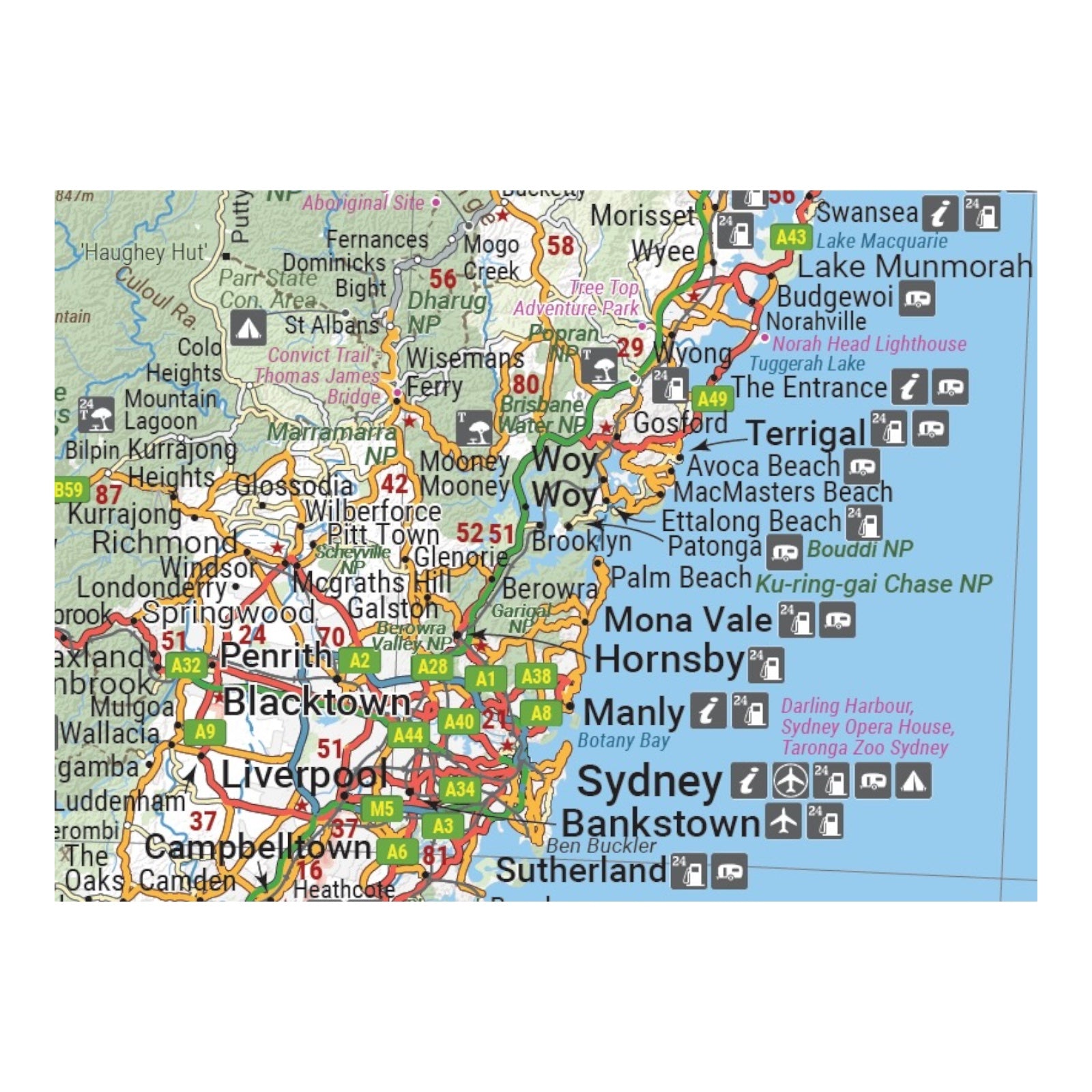 HEMA MAP NEW SOUTH WALES