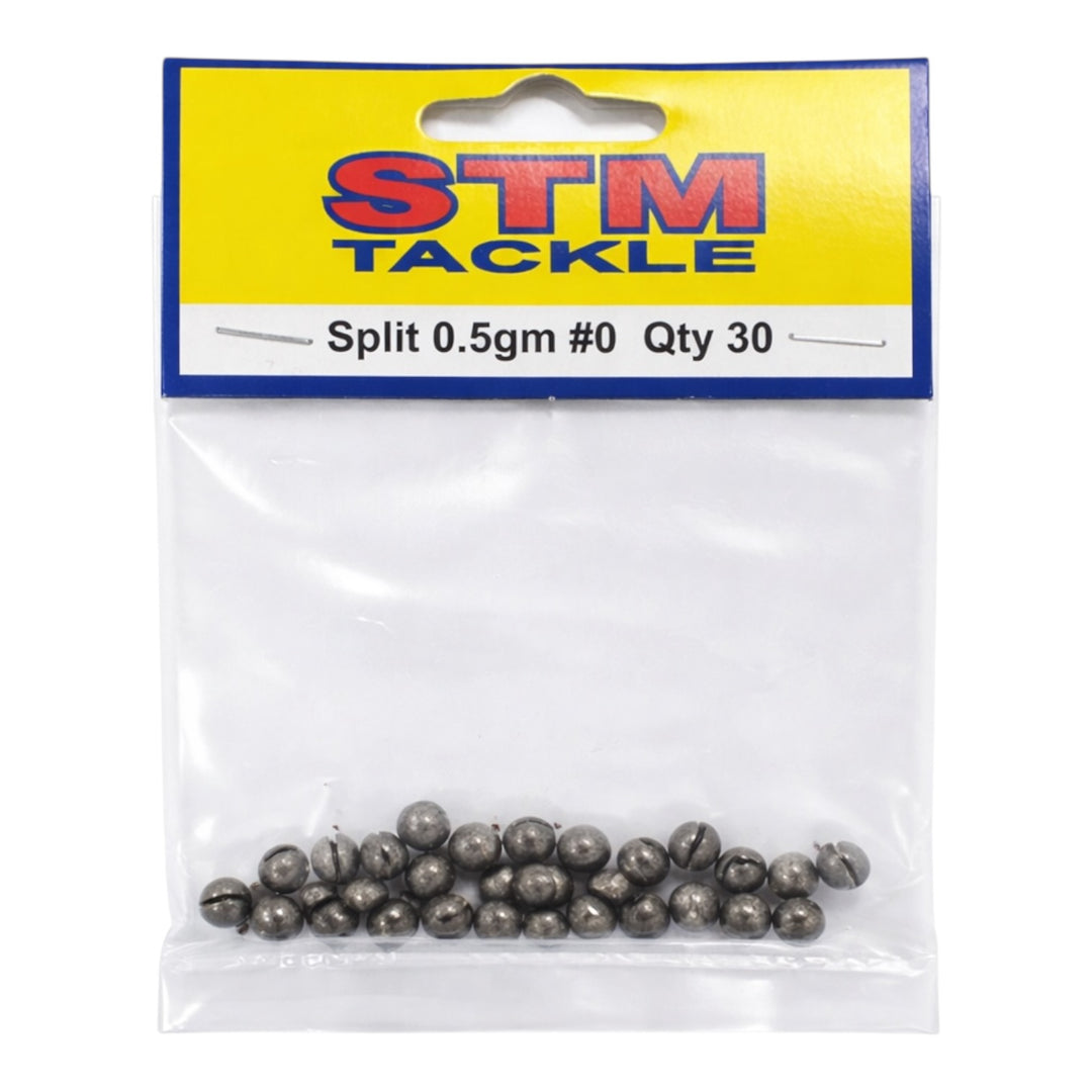 STM Tackle Split Shot Sinkers #0