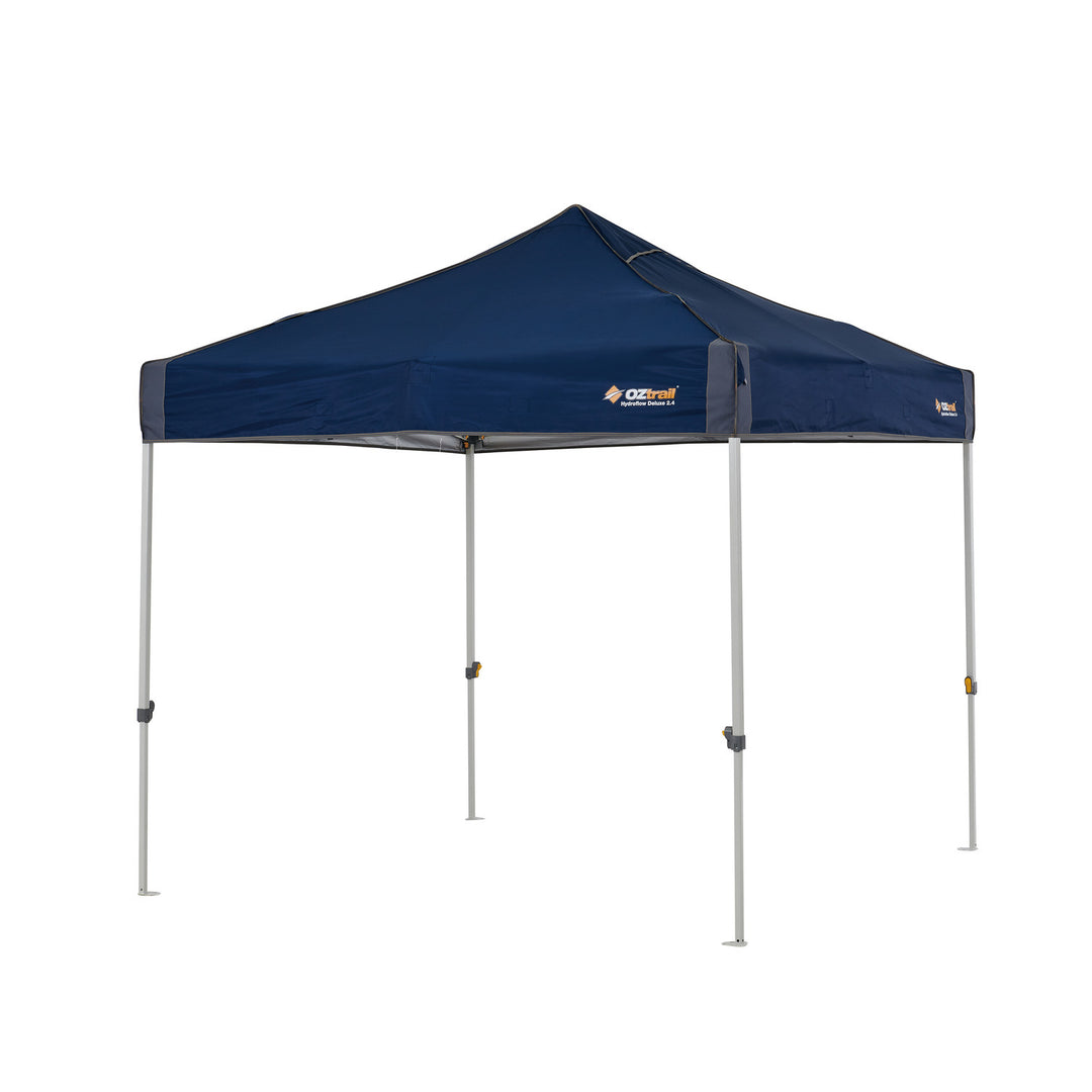 OZTRAIL 2.4M HYDROFLOW DELUXE GAZEBO BLUE