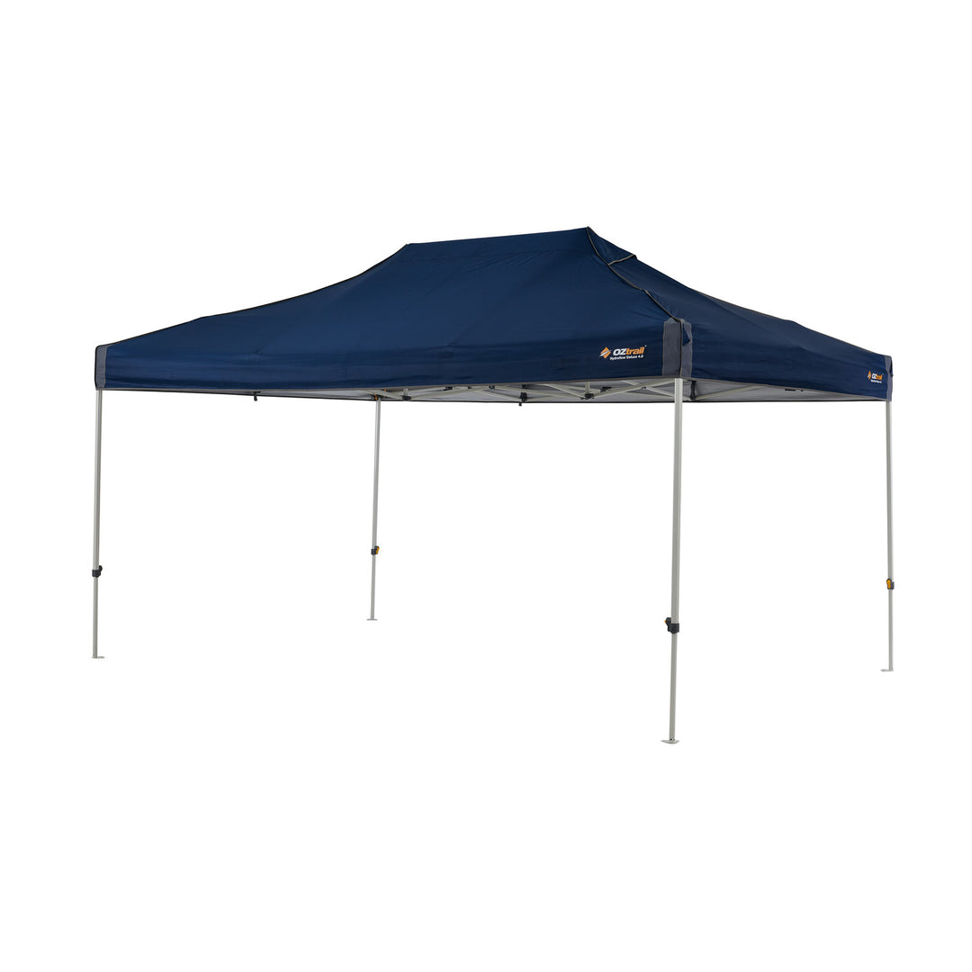 OZTRAIL 4.5M HYDROFLOW DELUXE GAZEBO BLUE