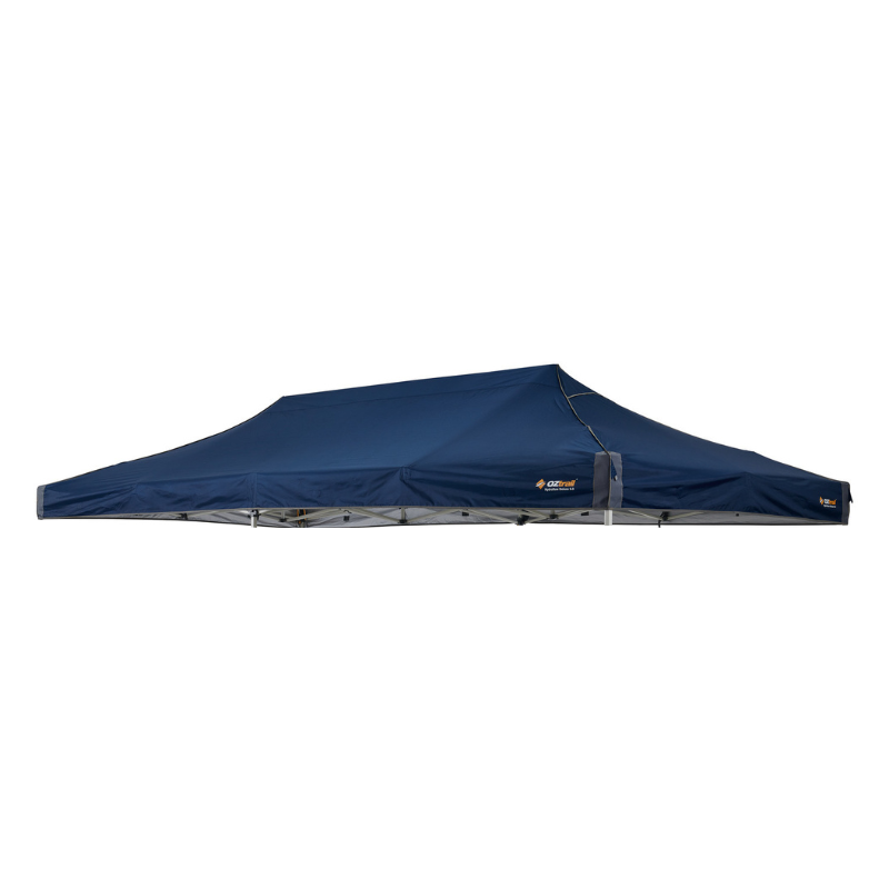 OZTRAIL HYDROFLOW DELUXE GAZEBO CANOPY 6.0M BLUE