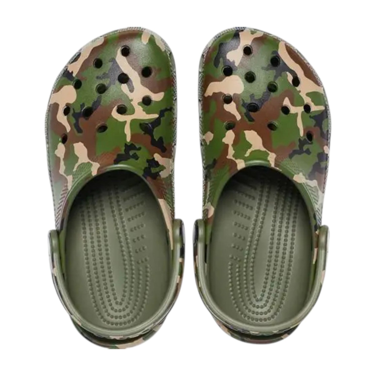 CROCS CLASSIC TODDLERS CAMO ARMY GREEN/MULTI