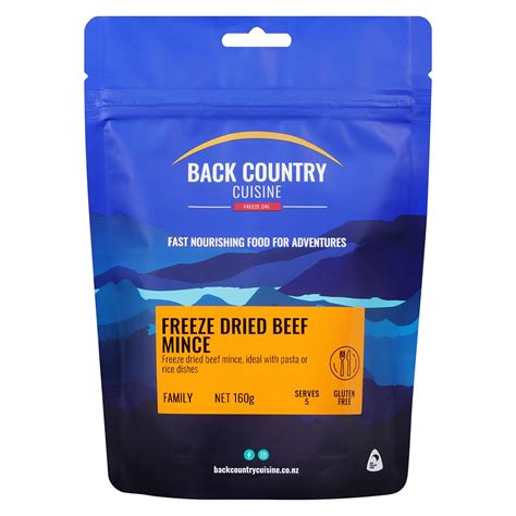 BACK COUNTRY CUISINE BEEF MINCE