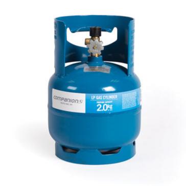 COMPANION GAS CYLINDER 3/8 LH 2.0KG
