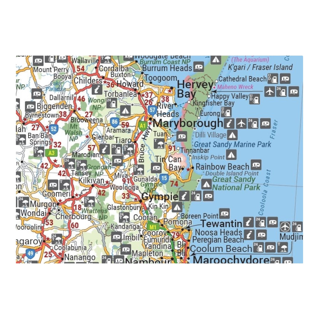 Hema Map Queensland Handy